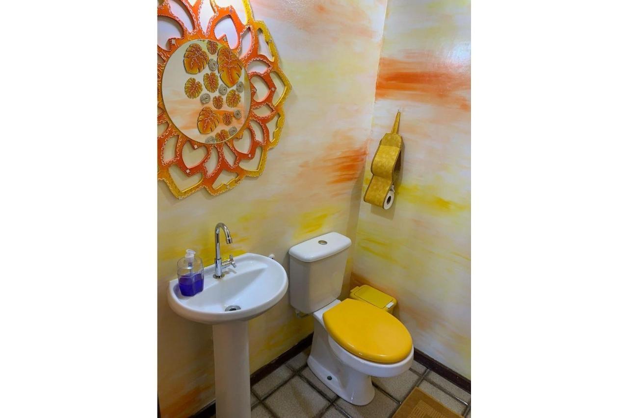 Casa De Frente Para A Praia - Arraial D' Ajuda ポルトセグロ エクステリア 写真
