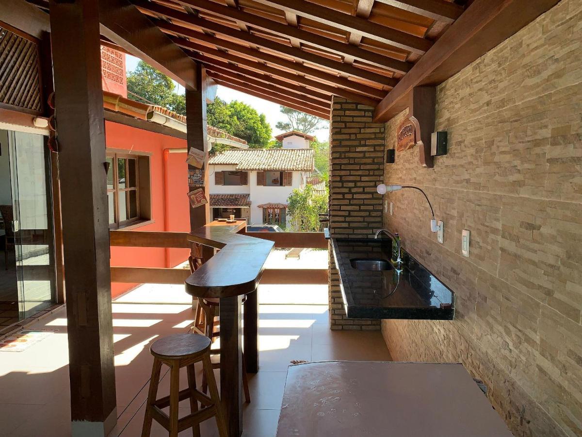 Casa De Frente Para A Praia - Arraial D' Ajuda ポルトセグロ エクステリア 写真