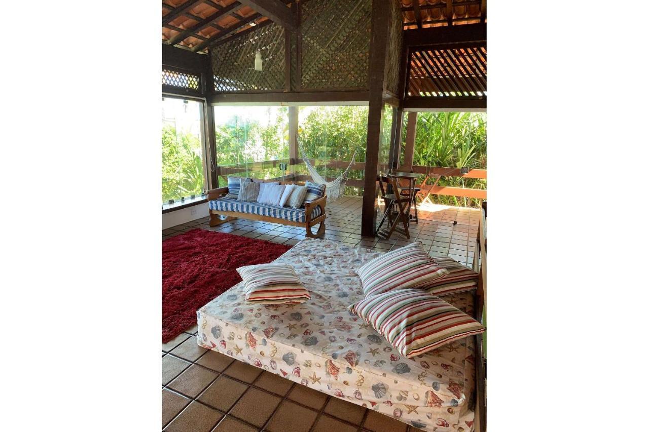 Casa De Frente Para A Praia - Arraial D' Ajuda ポルトセグロ エクステリア 写真
