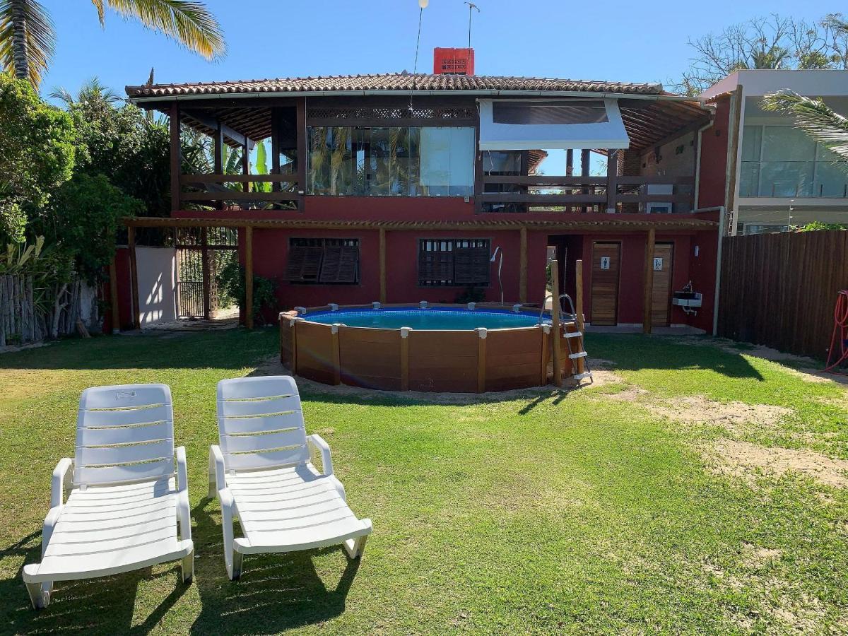 Casa De Frente Para A Praia - Arraial D' Ajuda ポルトセグロ エクステリア 写真