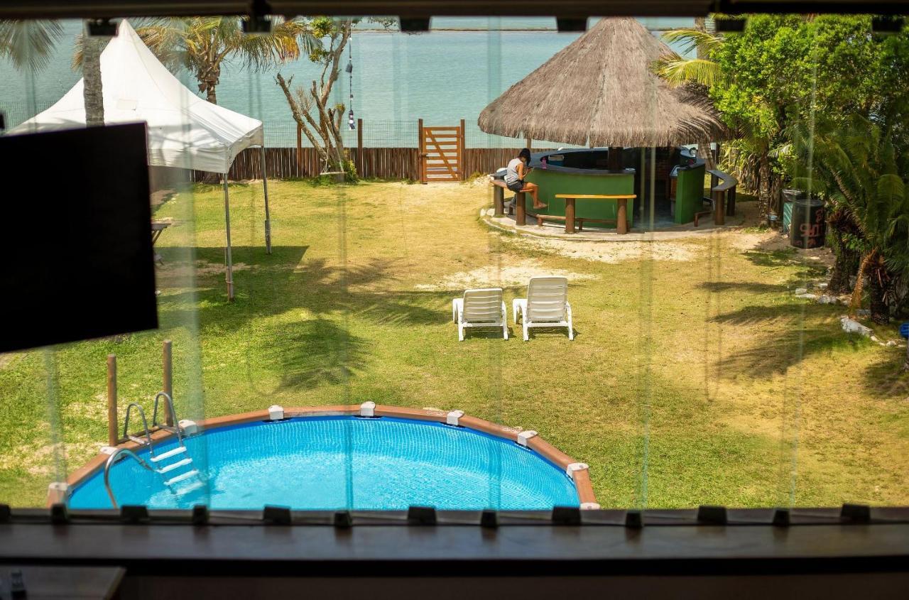Casa De Frente Para A Praia - Arraial D' Ajuda ポルトセグロ エクステリア 写真