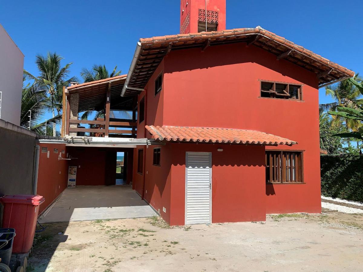 Casa De Frente Para A Praia - Arraial D' Ajuda ポルトセグロ エクステリア 写真