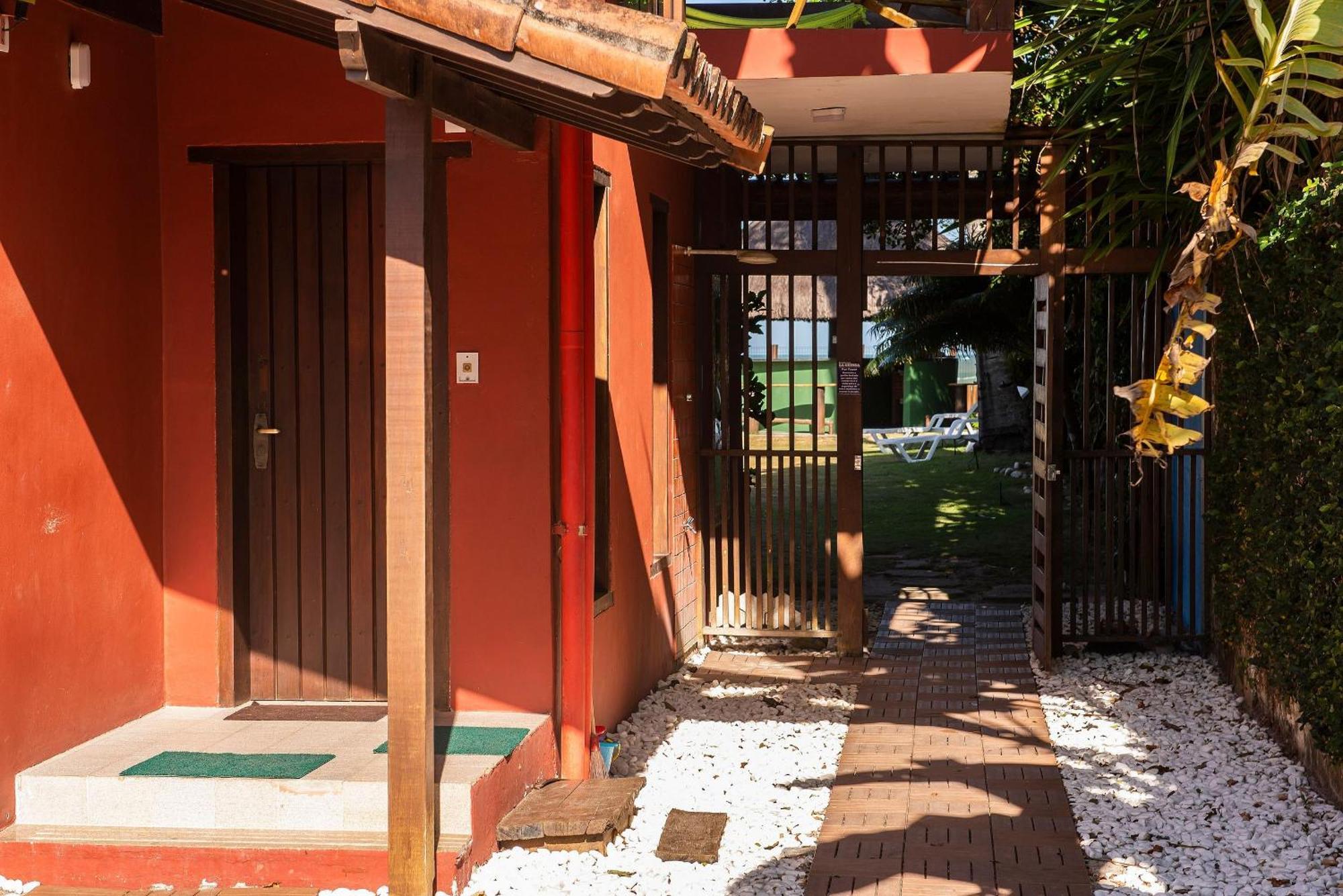 Casa De Frente Para A Praia - Arraial D' Ajuda ポルトセグロ エクステリア 写真