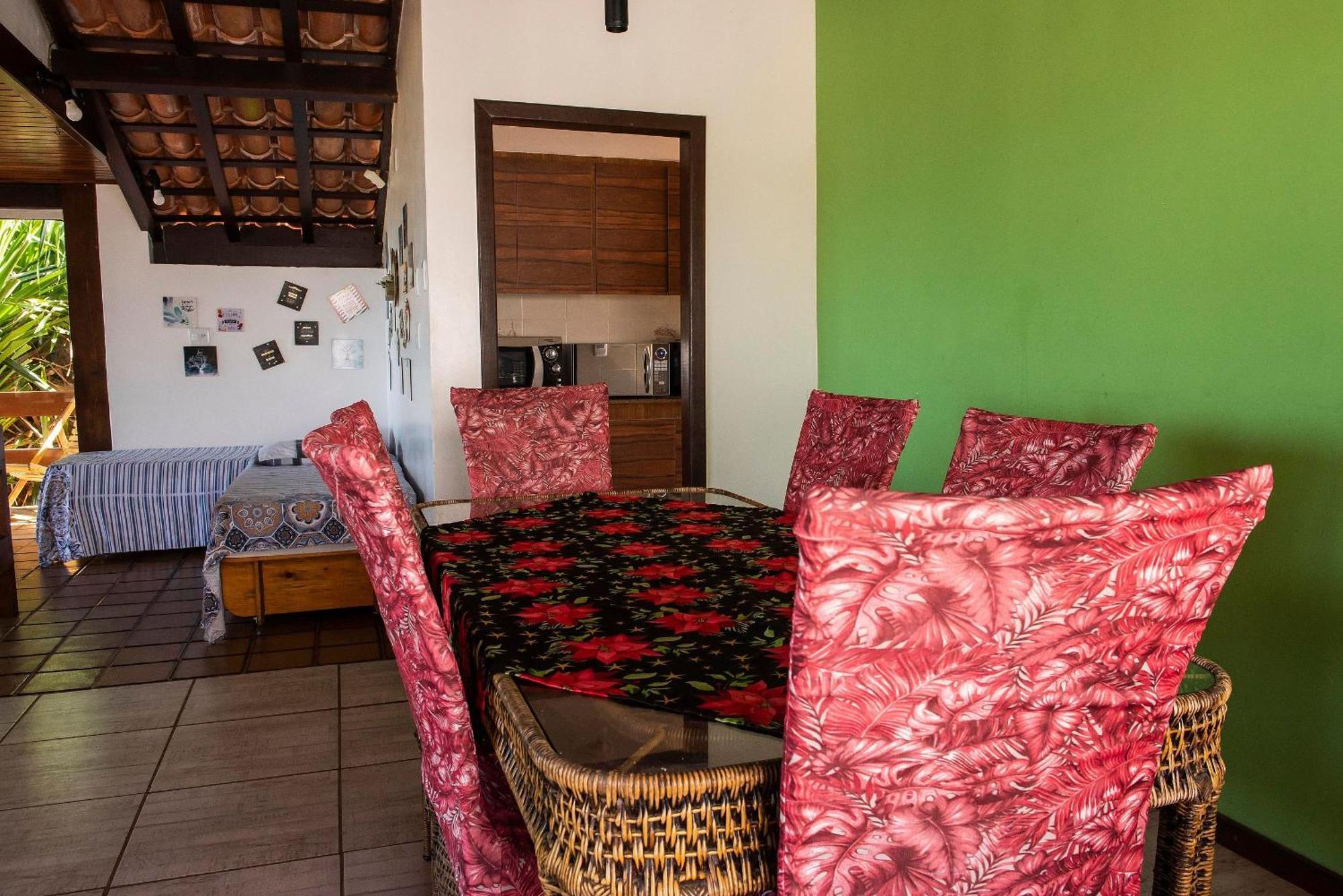 Casa De Frente Para A Praia - Arraial D' Ajuda ポルトセグロ エクステリア 写真